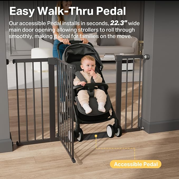 Cumbor 29.7"–51.5" Extra Wide Baby Gate - Image 9