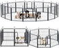 Dog Playpen, Portable Outdoor Dog Fence, Dog Playpen by XDPET
