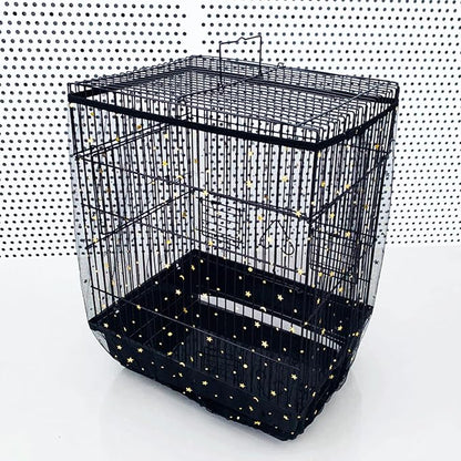 Large Bird Cage Net Cover, Bird Cage Seed Catcher, Universal Adjustable Bird - Image 5