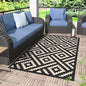 GENIMO Outdoor Rug 3'x5' Waterproof, Reversible Camping Mat, Plastic Straw Rugs by GENIMO