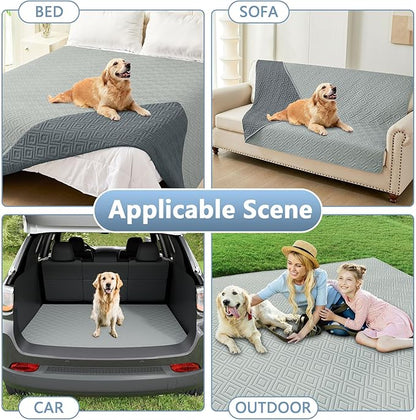hyha Waterproof Dog Blanket, Soft Dog Bed Cover Pet Blankets, Waterproof Sofa - Image 6