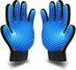 KENNELS & KATS Pet Grooming Gloves | Deshedding Glove by KENNELSKATS