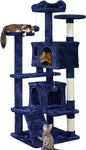 Yaheetech 54in Cat Tree Tower Condo Furniture Scratch Post by Yaheetech