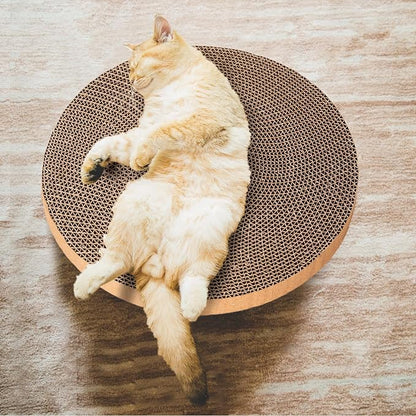 Round cat Scratcher Refill, 10 inch Diameter, 7/8 inch Thickness Scratcher - Image 6