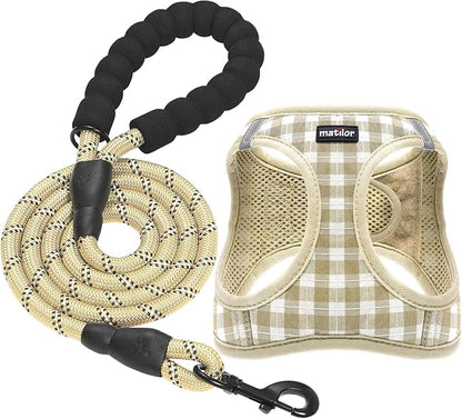 Dog Harness Step-in Breathable Puppy Cat Dog Vest Harnesses by matilor