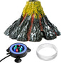 NICREW Aquarium Volcano Ornament Kit, Bubbler Decorations by NICREW