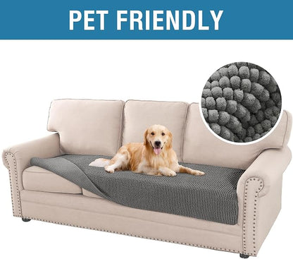 H.VERSAILTEX Plush Chenille Pet Couch Covers - Image 2