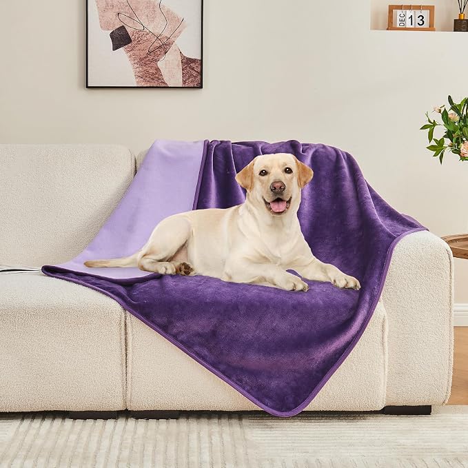 Waterproof Blanket 60"x80" for Adults, Reversible Waterproof Bed Cover for Dogs - Image 6