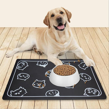 YCT Cat Food Mat for Pet Dog Food Mat, Cat Mat for Food and Water, Cat Feeding - Image 8