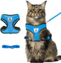 shudyear Summer cat Chest Harness and Leash, Anti-Escape Adjustable Soft mesh by Shudyear