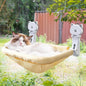Cat Window Perch Cordless, Foldable & Stable Cat Beds- Breathable Cat Window by JUNSPOW