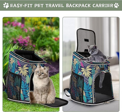 BAGLHER Cat Backpack Carrier, Mesh Pet Cat Carrier - Image 7