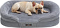 Feandrea Dog Bed, Medium Orthopaedic Dog Sofa Bed, Egg Crate Foam, Waterproof by FeandreabySONGMICSHOME