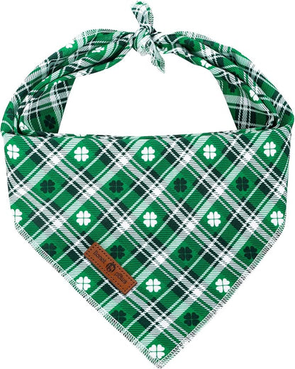 lionet paws St Patricks Dog Bandana by lionetpaws