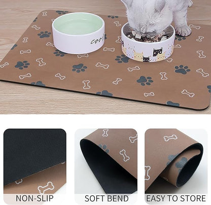 Pet Cat Dog Food Mat Non Slip Mat - Image 5