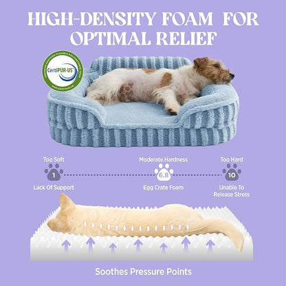 LE SURE Cute Dog Beds Large Sized Dog, Orthopedic Waterproof Large Pet Bed - Image 3