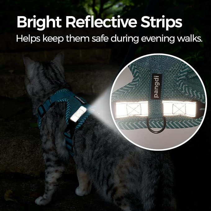 Cat Harness and Leash Escape Proof Extra Large Kitten Harness Maine Coon Cat - Image 6