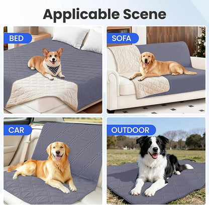 Waterproof Couch Covers for Pets, Waterproof Dog Bed Cover, Anti-Slip Soft Dog - Image 5