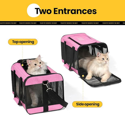 Cat Carrier Airline Approved, Soft-Sided Dog Carrier - Image 4