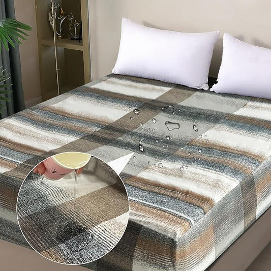 Waterproof Mattress Protector King, Fitted Sheet Style Breathable Mattress Cover by OHANO