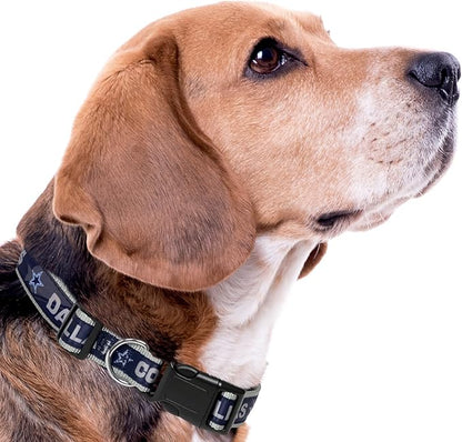 Dallas Cowboys NFL Dog & Cat Collar, X-Large Football Team Collar - Image 7