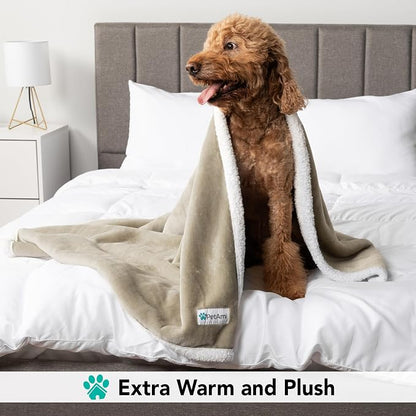 PetAmi Dog Blanket for Bed, XL Pet Blanket Large Dogs, Fleece Furniture Couch - Image 4