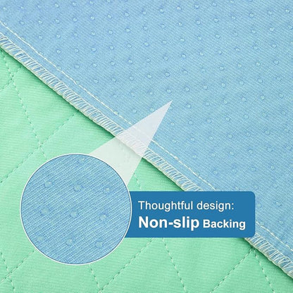 OUTCREATOR® Washable Bed Pads 34" x 36", Incontinence Mattress Protector - Image 3