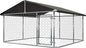 Outdoor Dog Enclosure Heavy Duty Dog Kennel House Mesh Dog Big Cage Pet Kennel by ATTAV