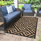 GENIMO Outdoor Rug 3'x5' Waterproof, Reversible Camping Mat, Plastic Straw Rugs by GENIMO