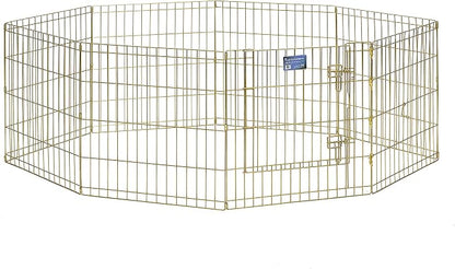 MidWest Homes for Pets Folding Metal Puppy / Dog Exercise Pen, Indoor/Outdoor - Image 2