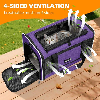 Cat Carrier Soft-Sided Travel Bag - Image 3