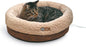 K&H Pet Products Heated Cat Bed Indoor, Thermo-Snuggle Cup Bomber Soft Heated by KHPetProducts