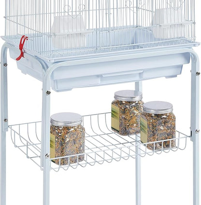 Yaheetech 62.5-inch Roof Top Flight Bird Cage - Image 7