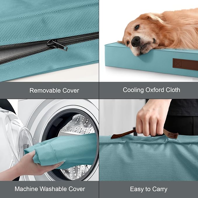 Outdoor Extra Large Dog Crate Bed, XXL Waterproof Dog Bed - Image 6