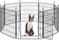 Yaheetech Expandable Dog Playpen, 8 Panel 24 inch Puppy Playpen by Yaheetech