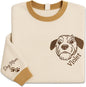 NAZENTI Personalized Dog Sweatshirt, Custom Photo Shirts, Dog Embroidered Shirt by Nazenti