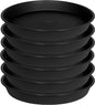 6 Pack of 7 inch Plant Saucer, Heavy Duty Plastic Plant Water Tray 7 inch Round by Bleuhome
