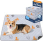 Washable Pee Pads for Dogs, 4 Pack Absorbent Reusable Training Dog Pads Pet by WanpeeGoo