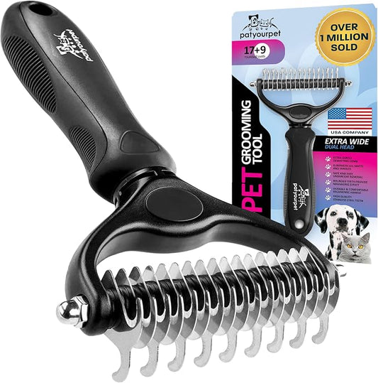 Pat Your Pet Deshedding Dog Brush by Pat+Your+Pet