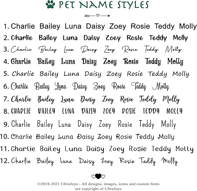 Ultra Joys Cat ID Tag Personalized Pet Tags, Durable Stainless Steel Small Pet - Image 5