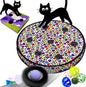 ORSDA Cat Toys for Indoor Cats, Interactive Activated Moving Ball in 7 Holes Mat by ORSDA