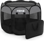 Dog Cat Playpen, Portable Puppy Pet Crate Indoor by MZNZ
