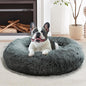 JOLLYVOGUE Calming Dog Bed Large Size Dog, Anti-Anxiety Donut Large Pet Bed by JOLLYVOGUE