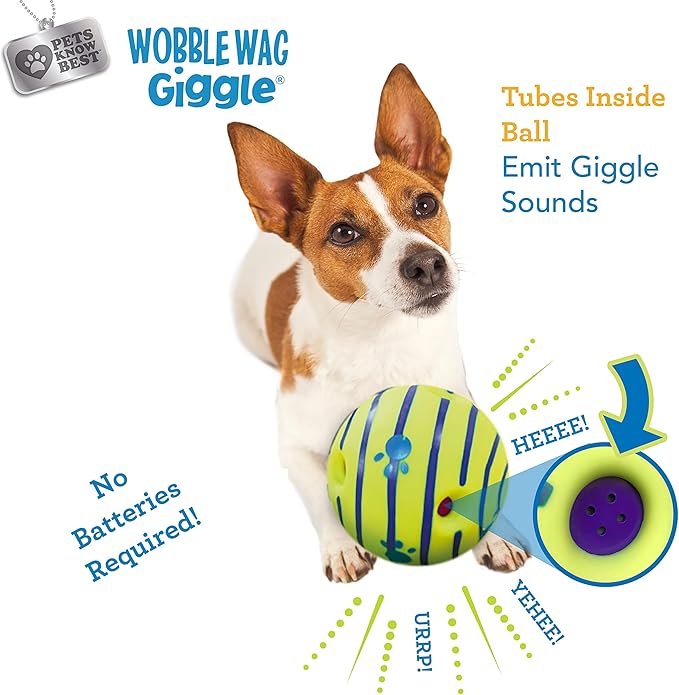 Wobble Wag Giggle Ball | Rolling Enrichment Toy - Image 5