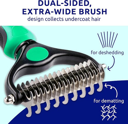 Pat Your Pet Deshedding Dog Brush - Image 4