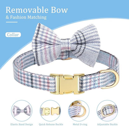 Beirui Cute Small Dog Harness Collar and Leash Set - Image 6