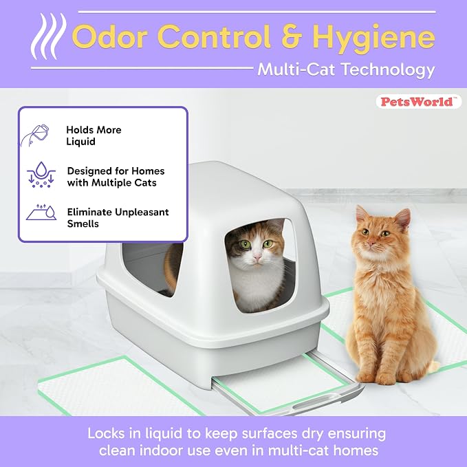 PetsWorld Universal Fit Multi-Cat Pad Refills - Image 4