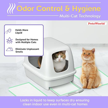 PetsWorld Universal Fit Multi-Cat Pad Refills - Image 4