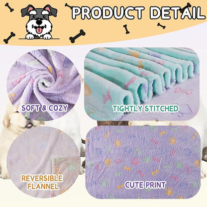 Rezutan Dog Blankets Throw 3 Pack - Image 2