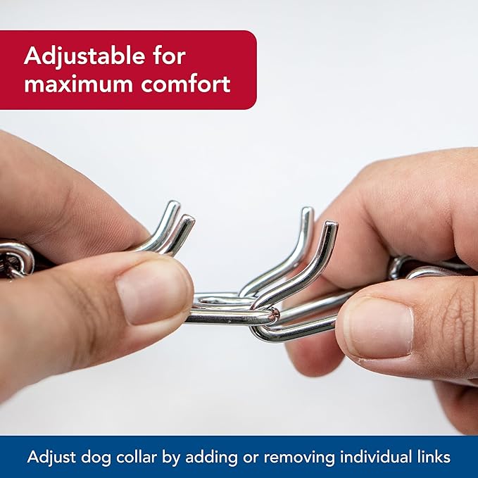 Herm Sprenger Ultra-Plus Prong Dog Training Collar, 3.25 mm x 20" Neck Size; - Image 4